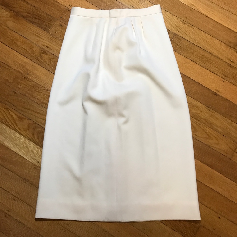 Vintage Women's Tahari Pencil Skirt 💯% Wool SZ 4