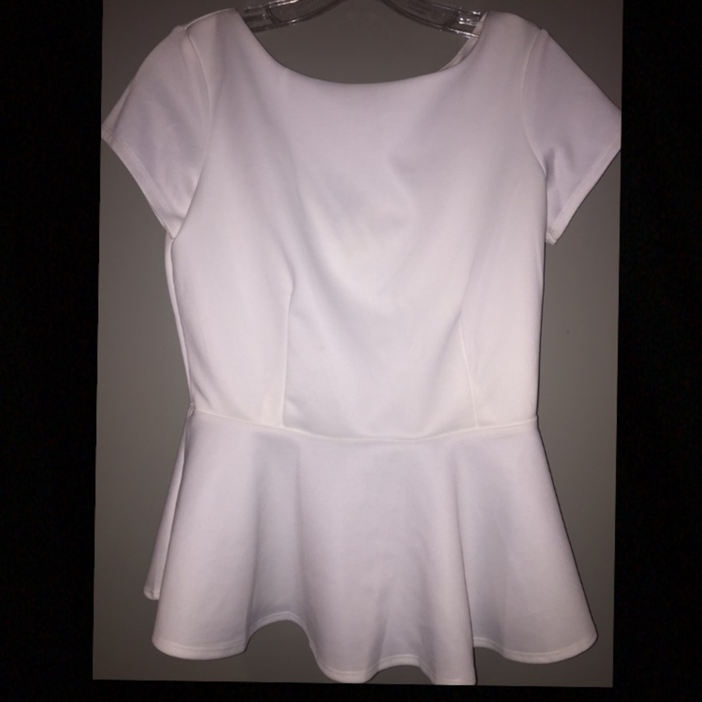 Bisou Bisou Peplum Top