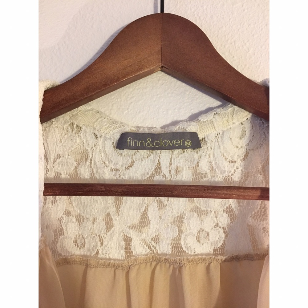 Open Front Sheer Top - Picture 2 of 3