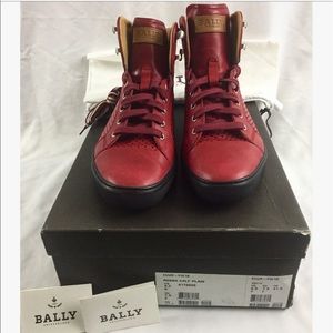 BALLY "ROSSO" SNEAKERS