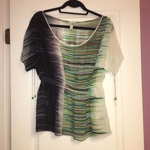 Anthropologie Vibrant Blouse