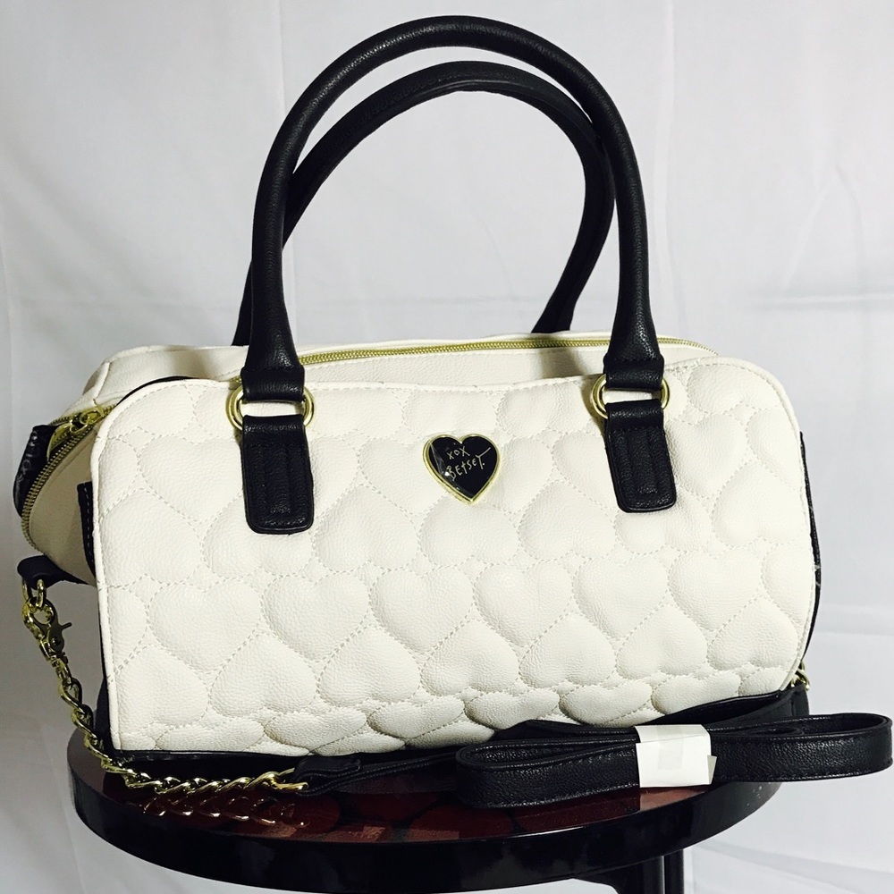 New Betsey Johnson quilted bag