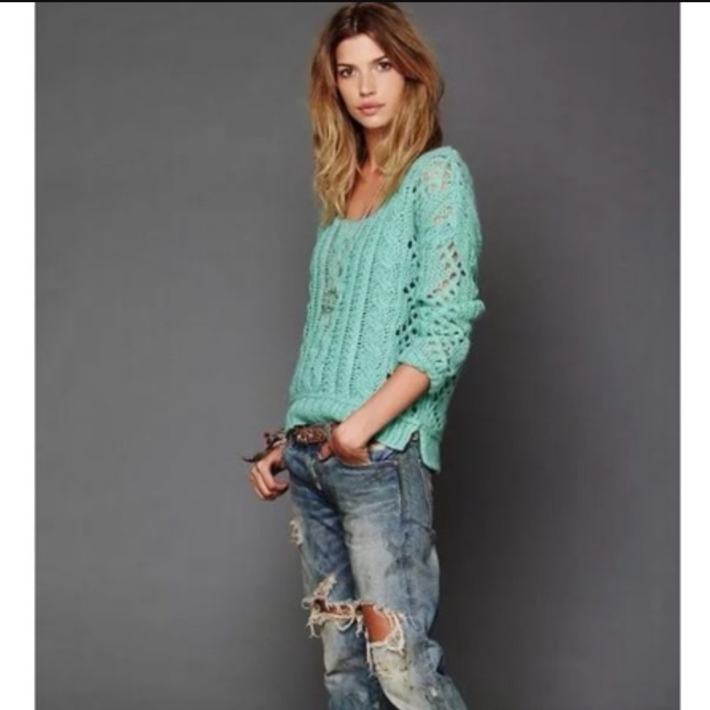 Free people knit sweater