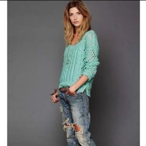 Free people knit sweater