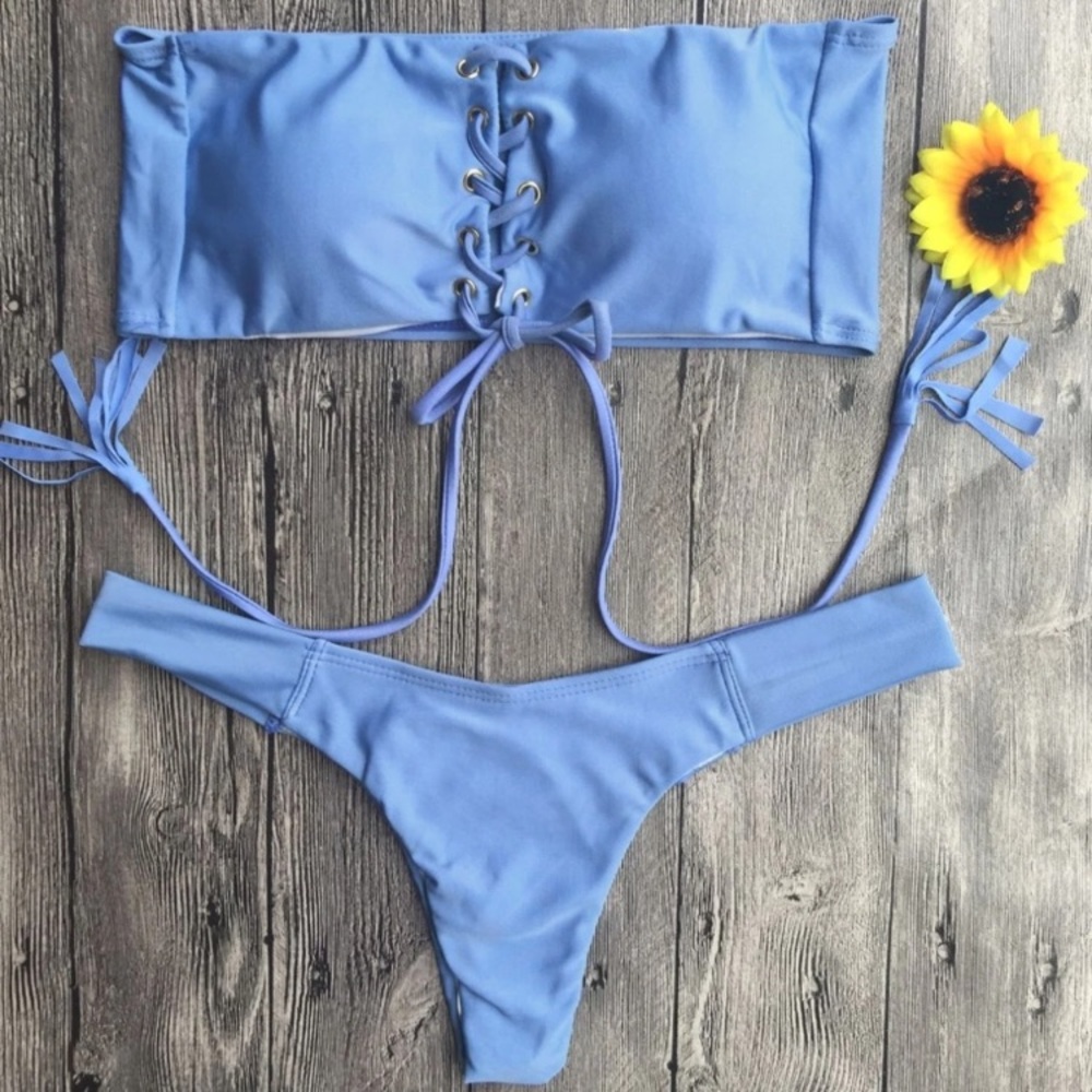 Baby Blue Bikini