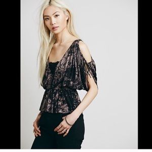 Free people open shoulder top