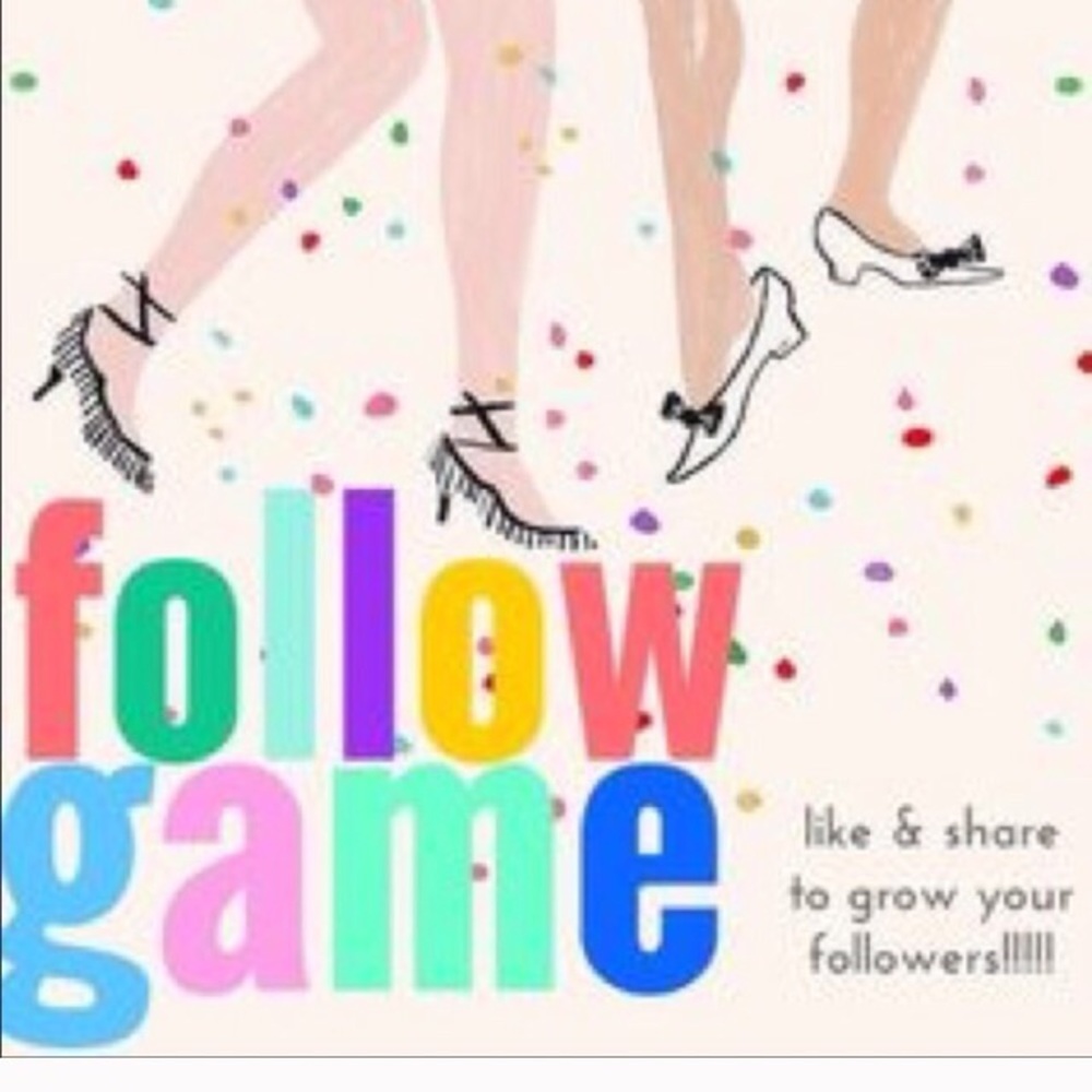 Let's keep playing! Help me grow! Follow Game