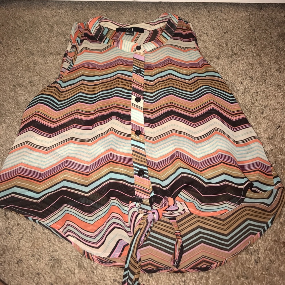 Cute striped tank