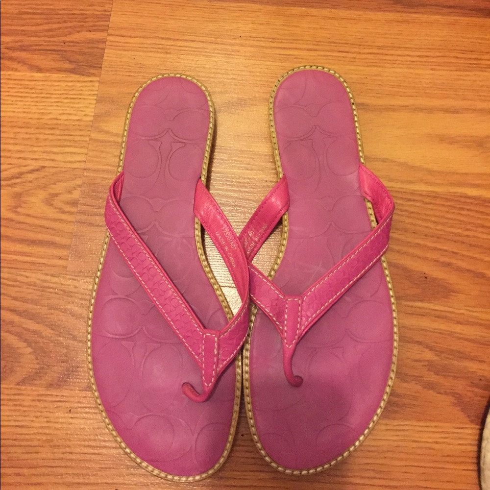Coach sandals