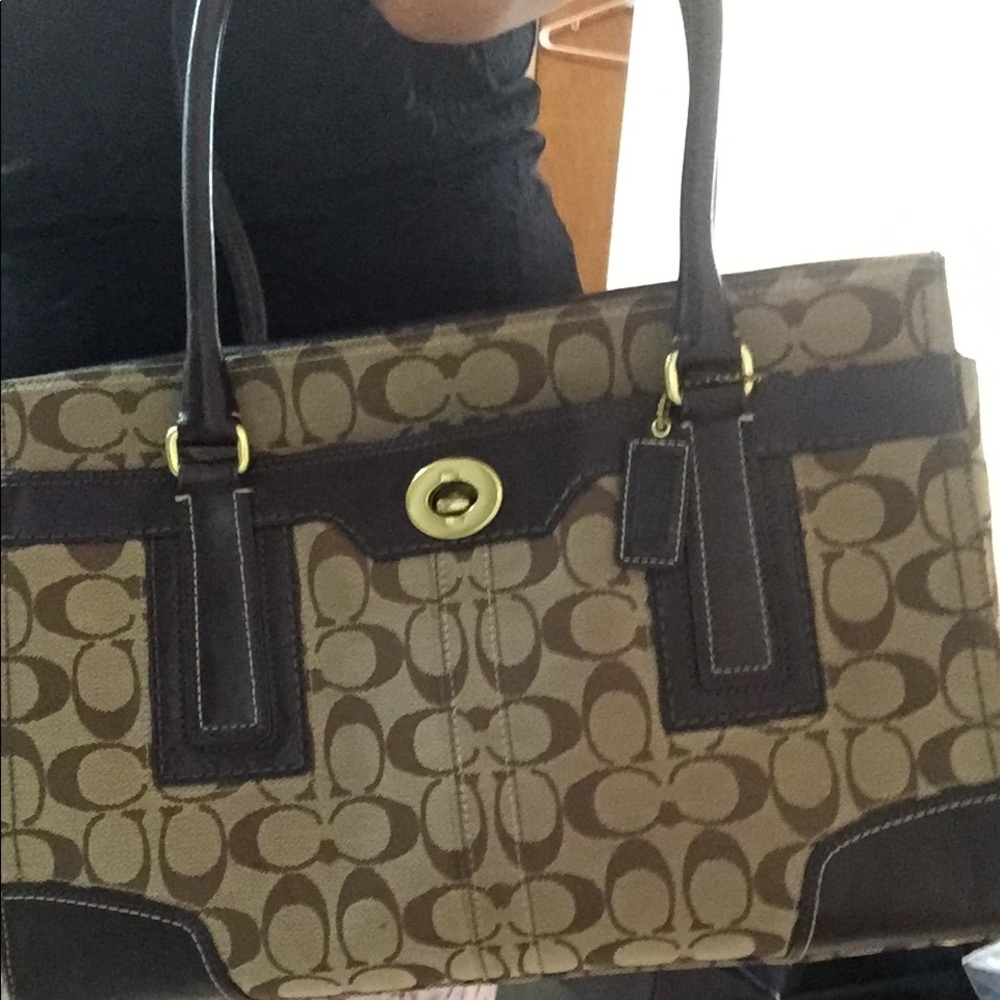 Coach tote bag