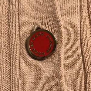 Marc Jacobs Knit Pleated Dress Tan and Orange US4