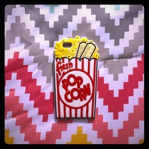 iPhone 6 silicone popcorn case