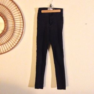 AA black high waisted stretchy jean