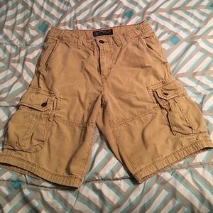 American Eagle Outfitter Khaki Longboard shorts