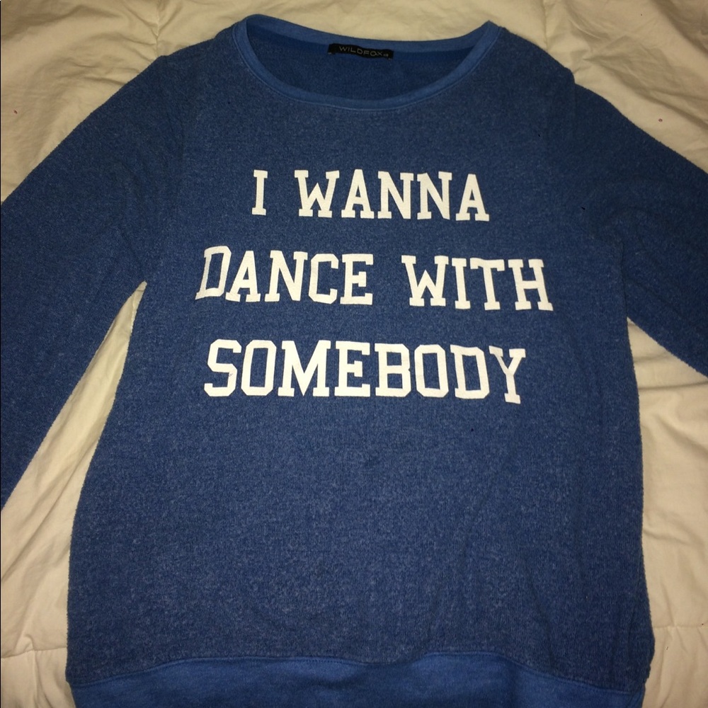 Wildfox "I Wanna Dance with Somebody" Sweater