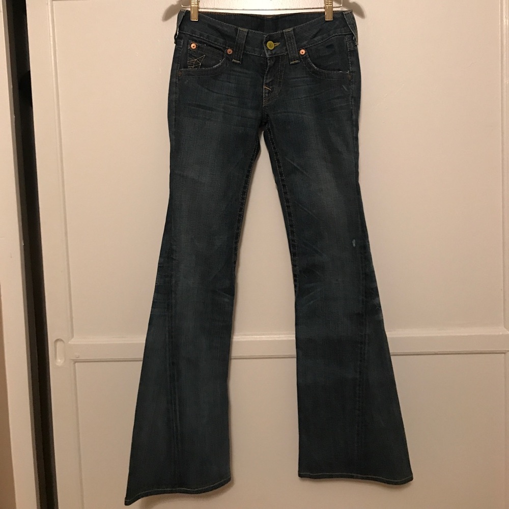Bell bottom true religion jeans