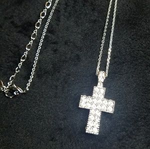 Swarowski crystal 3d cross
