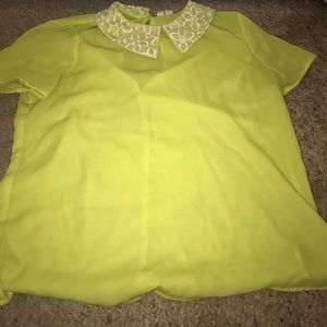 Light green blouse