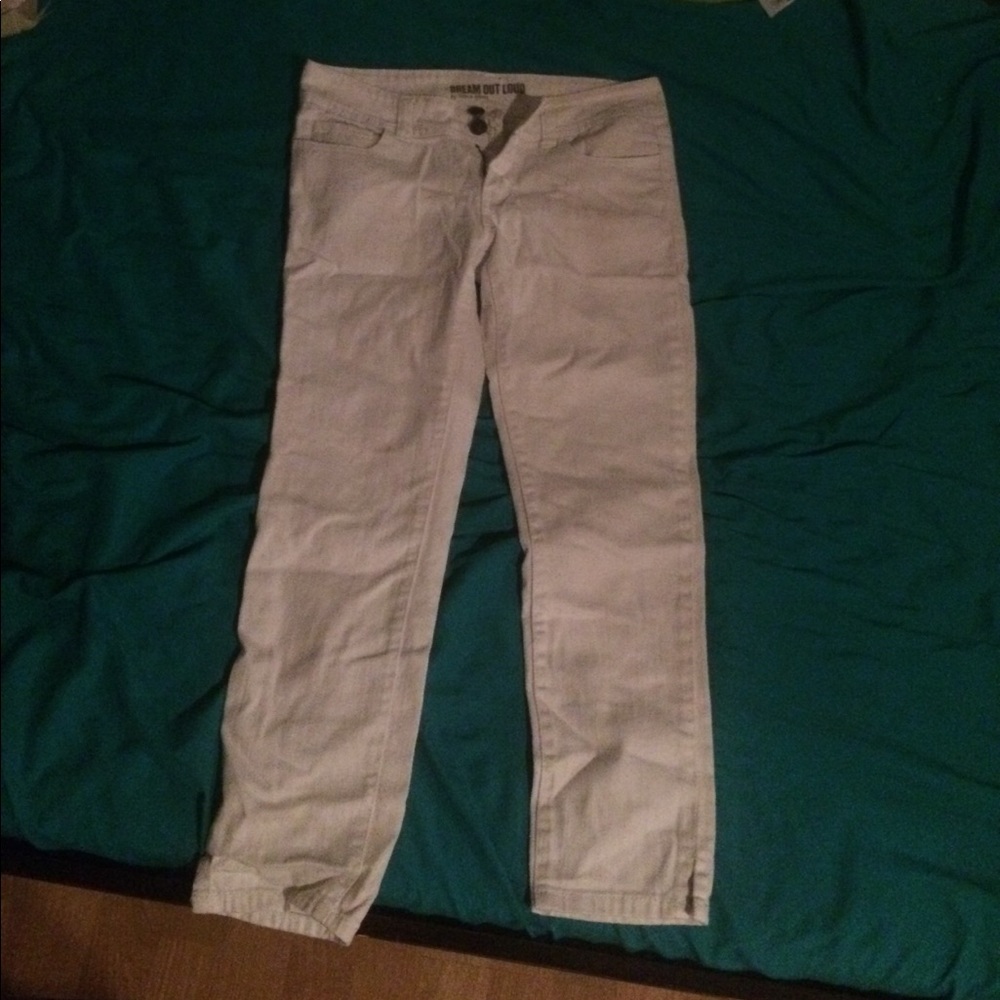 White jeans