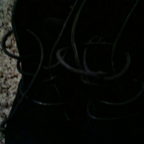 Black wedge booties - Picture 3 of 3