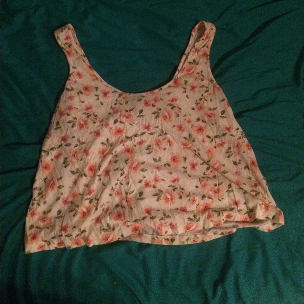 Floral tank top