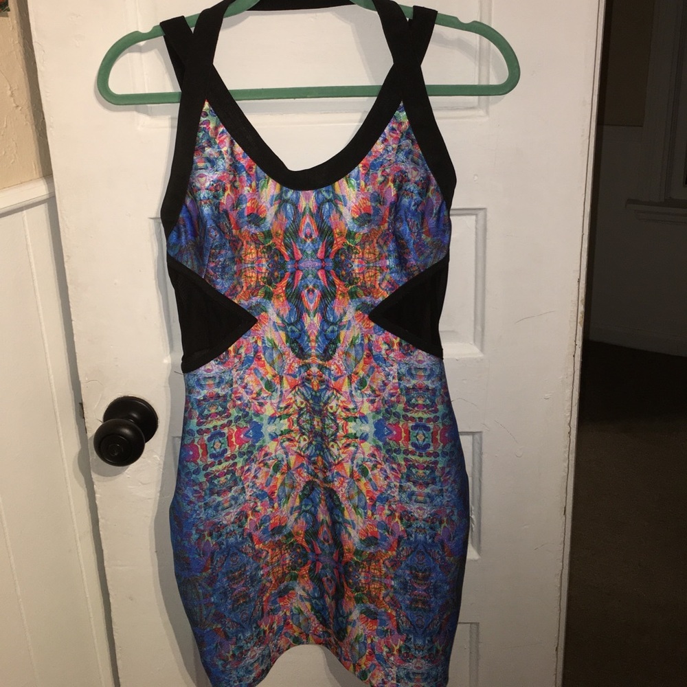 Psychedelic rave dress!