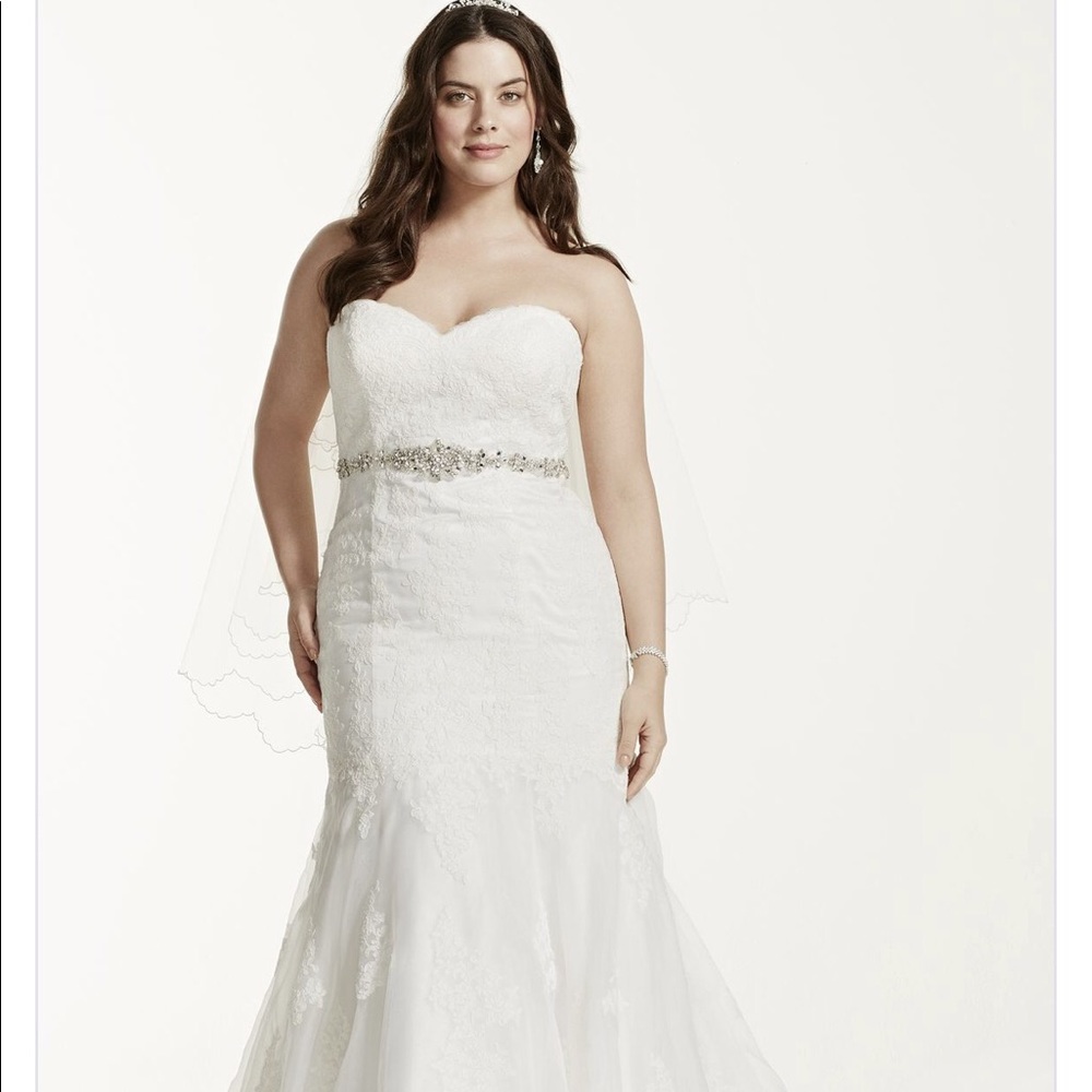 David's wedding gown* trade for hair and makeup