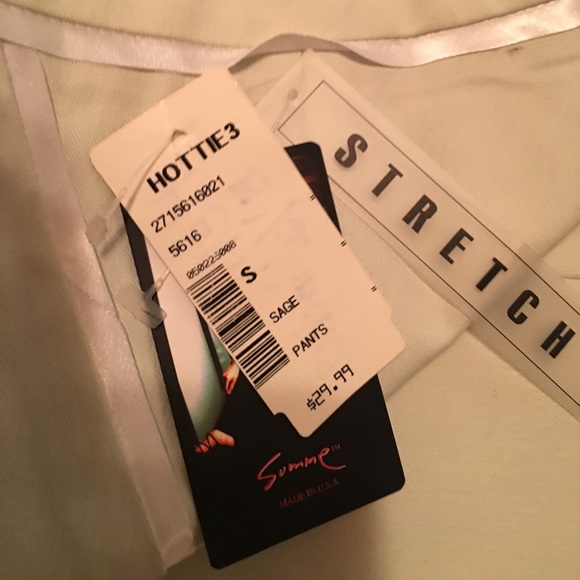 NWT SOMME Stretch PANT SIZE SMALL - Picture 2 of 5