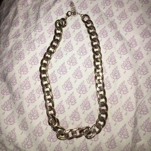 Gold chain necklace