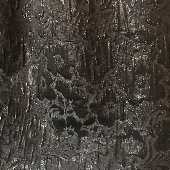 2 Ann Taylor Loft Black & Gray Cocktail Dress - Picture 5 of 8