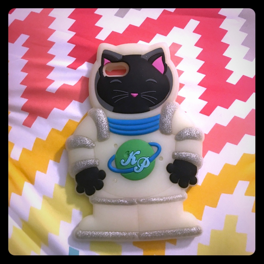 iPhone 6 Katy Perry cat astronaut silicone case