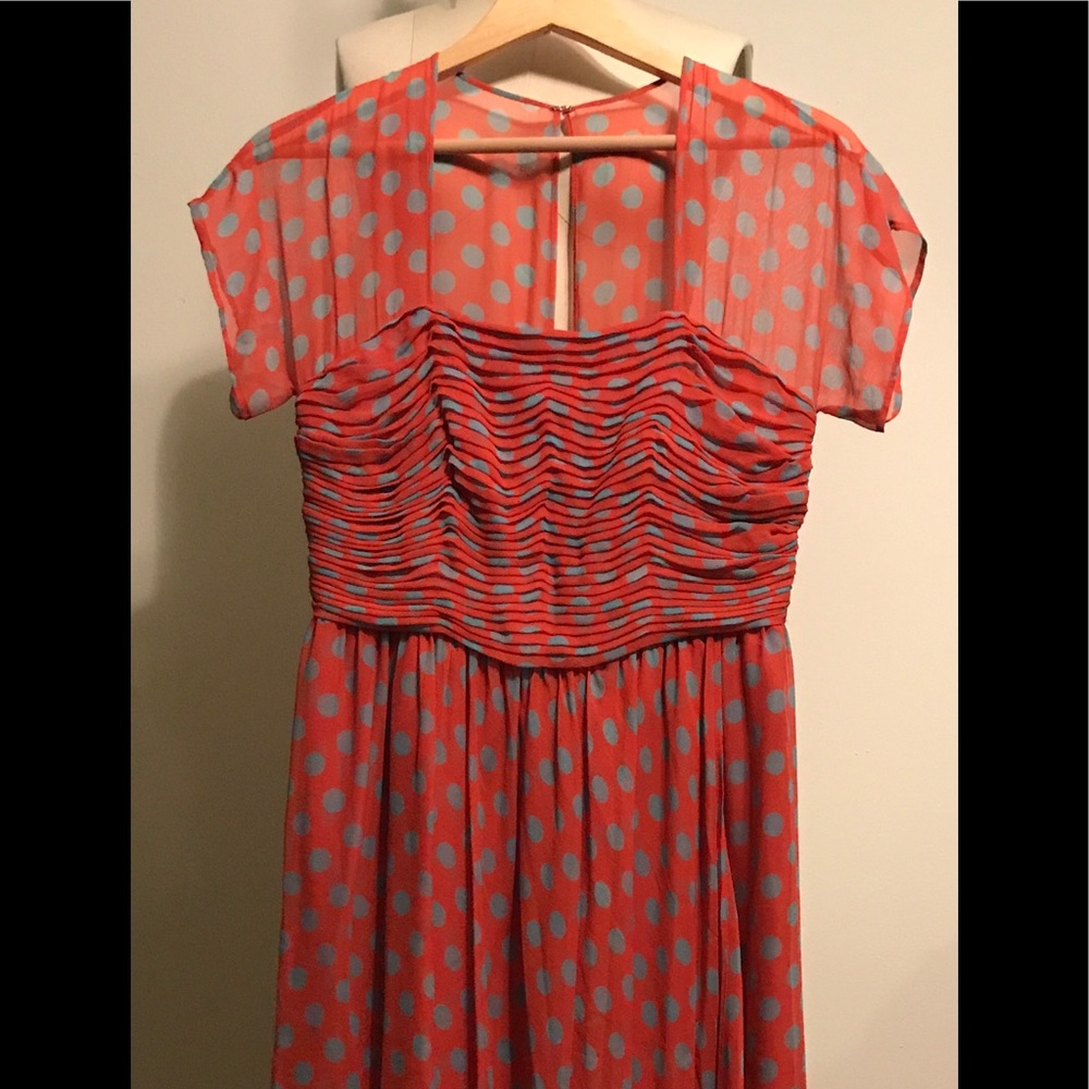 Polka Dress Size4 J Peterman