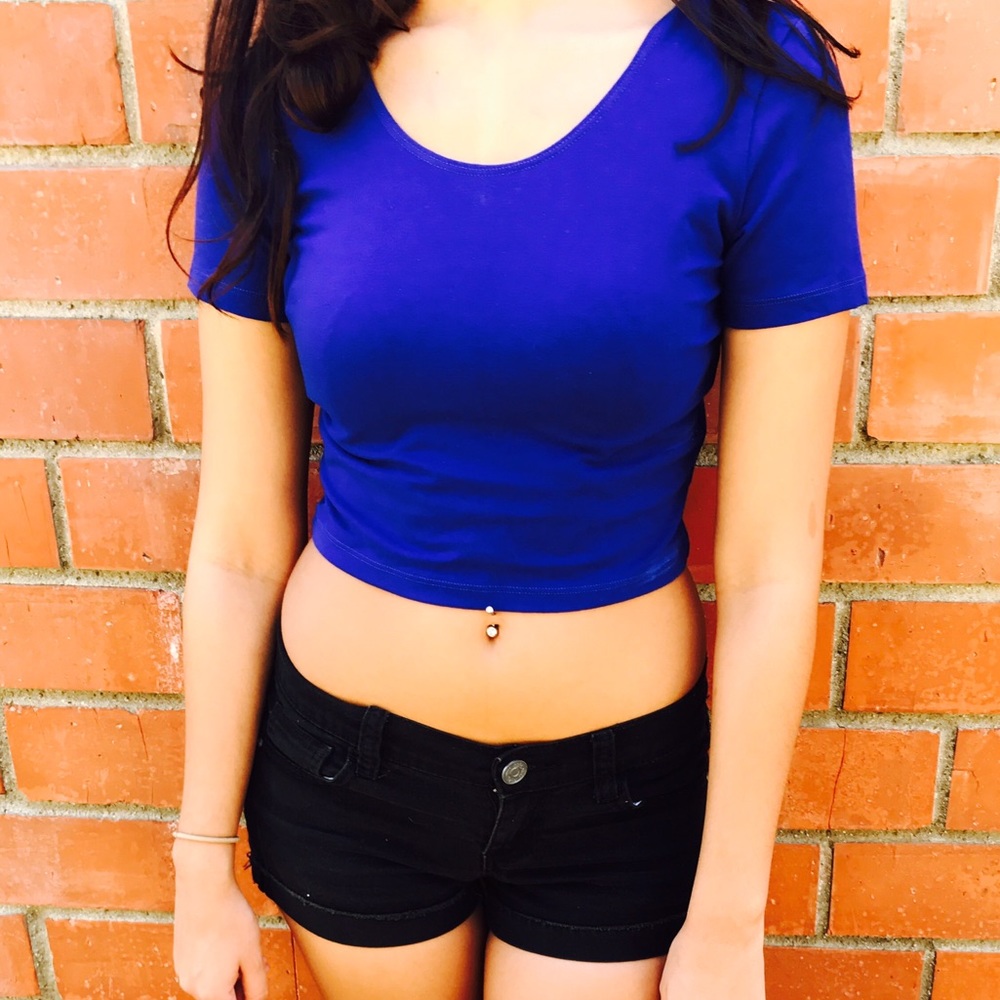 American apparel crop top