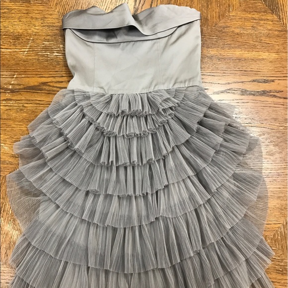 BCBGMaxAzria Dresses & Skirts - BCBGMaxAzria Strapless Cocktail Dress 6 - EUC