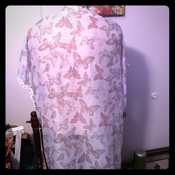 NWT BUTTERFLY VEST SIZE 3 TO 2X 💜 - Picture 4 of 7