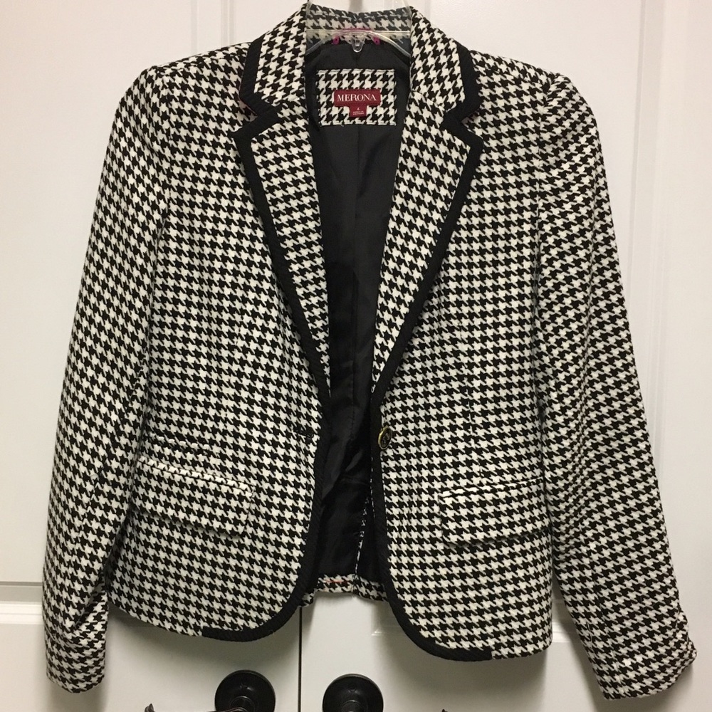 Merona Houndstooth Blazer