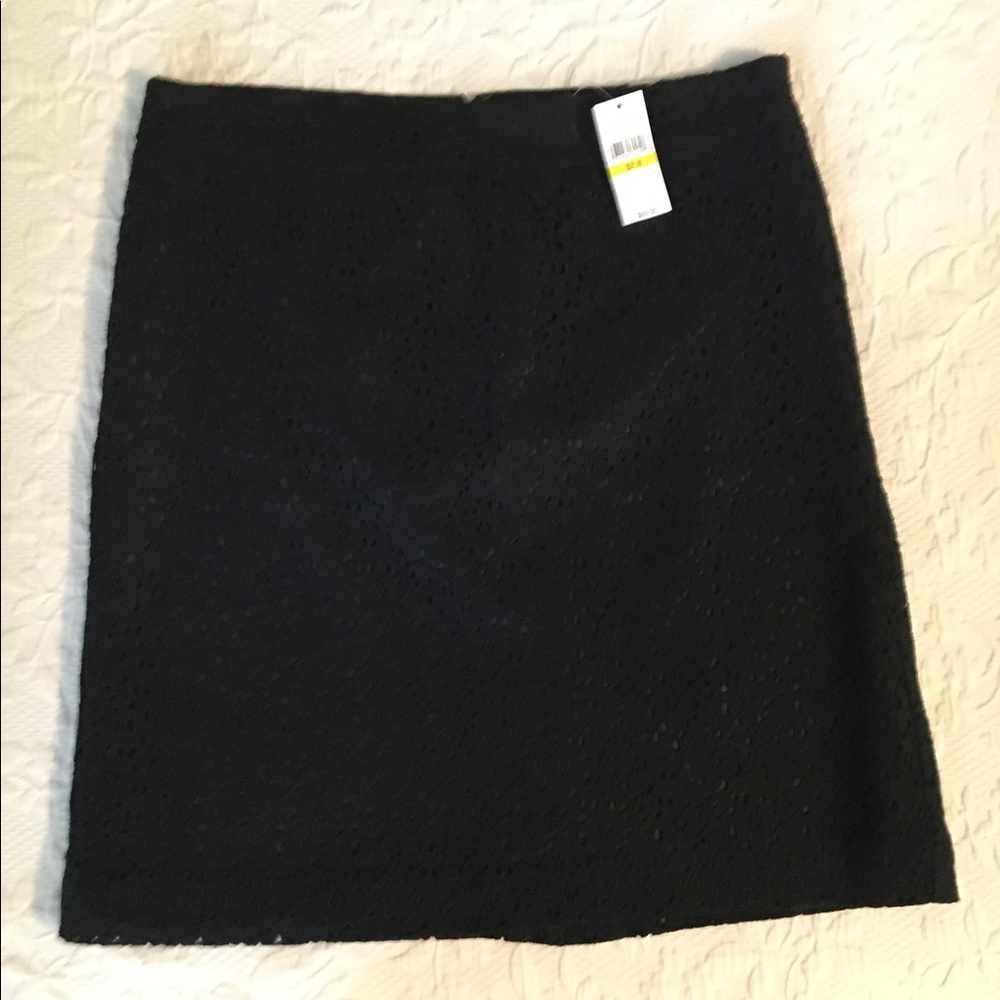 Van Heusen Black Lace Skirt! (#SK1003)