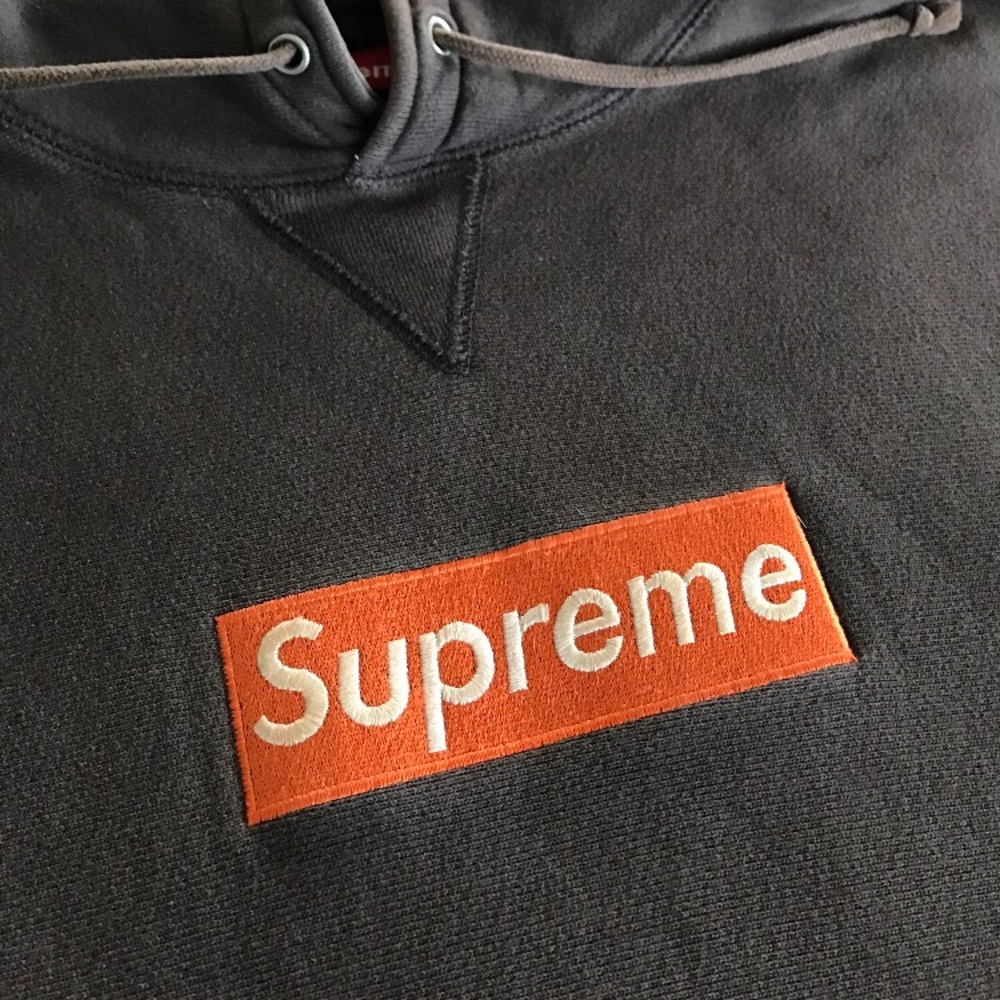 Navy Blue Supreme Sweater USED Good Condition