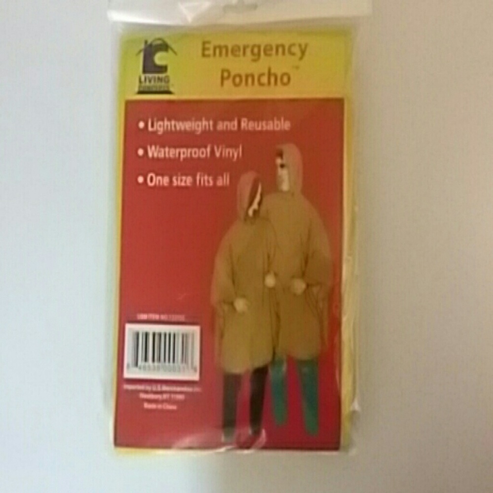 Emergency Rain Coat