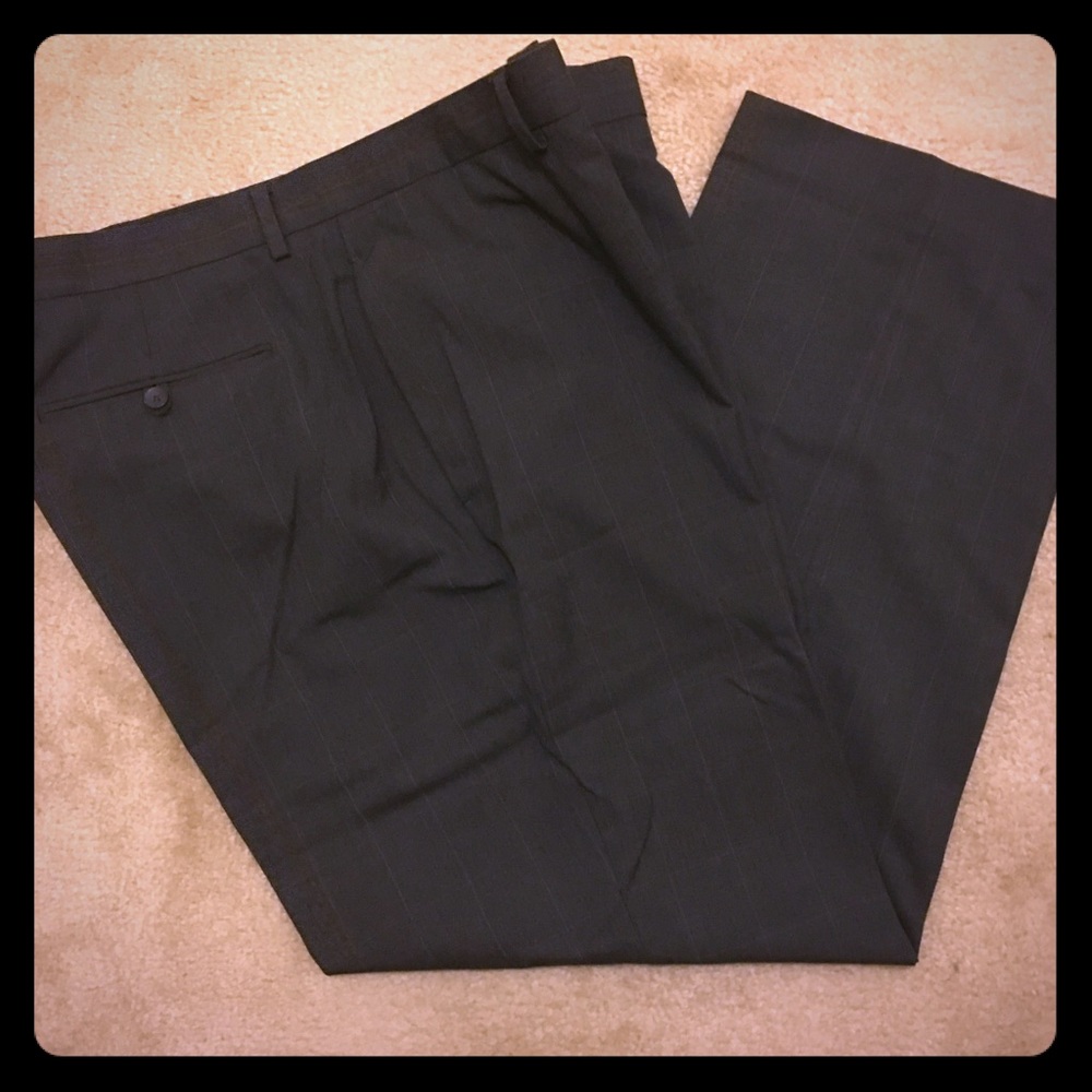 NWOT Van Heusen Studio Grey Slacks