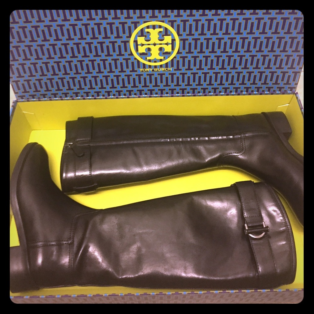 🆕🌟TORY BURCH | Grace Riding Boot (Black)
