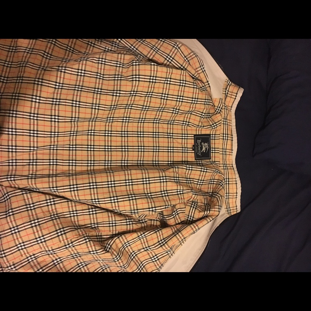Vintage 90s Burberry Jacket Med. Size