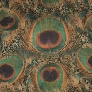 Nollie Peacock Print Skirt.