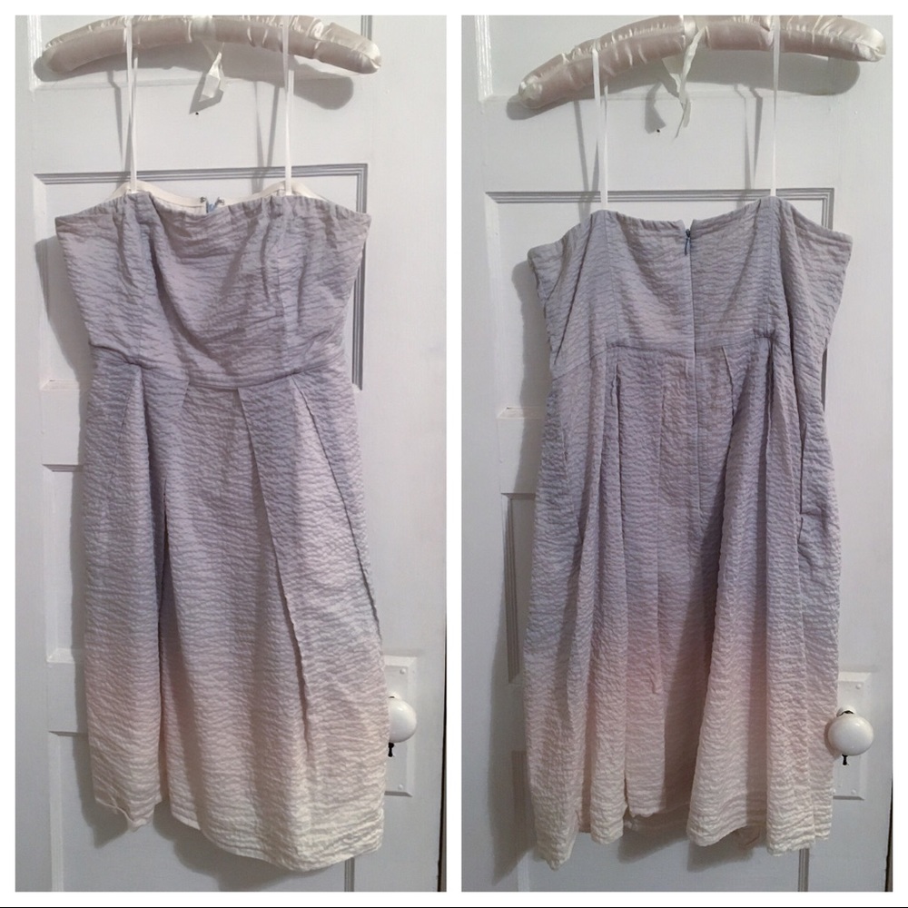 J. Crew Ombré Strapless Sundress