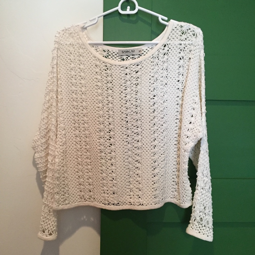 White Knit Sweater