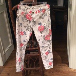 Current Elliot wildflower jeans
