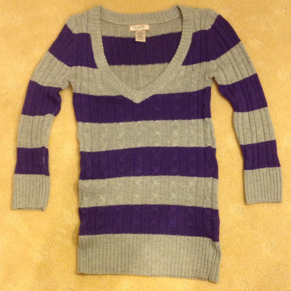 SOLD: Junior's Striped Sweater