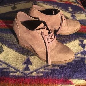 X•APPEAL Suede Wedges
