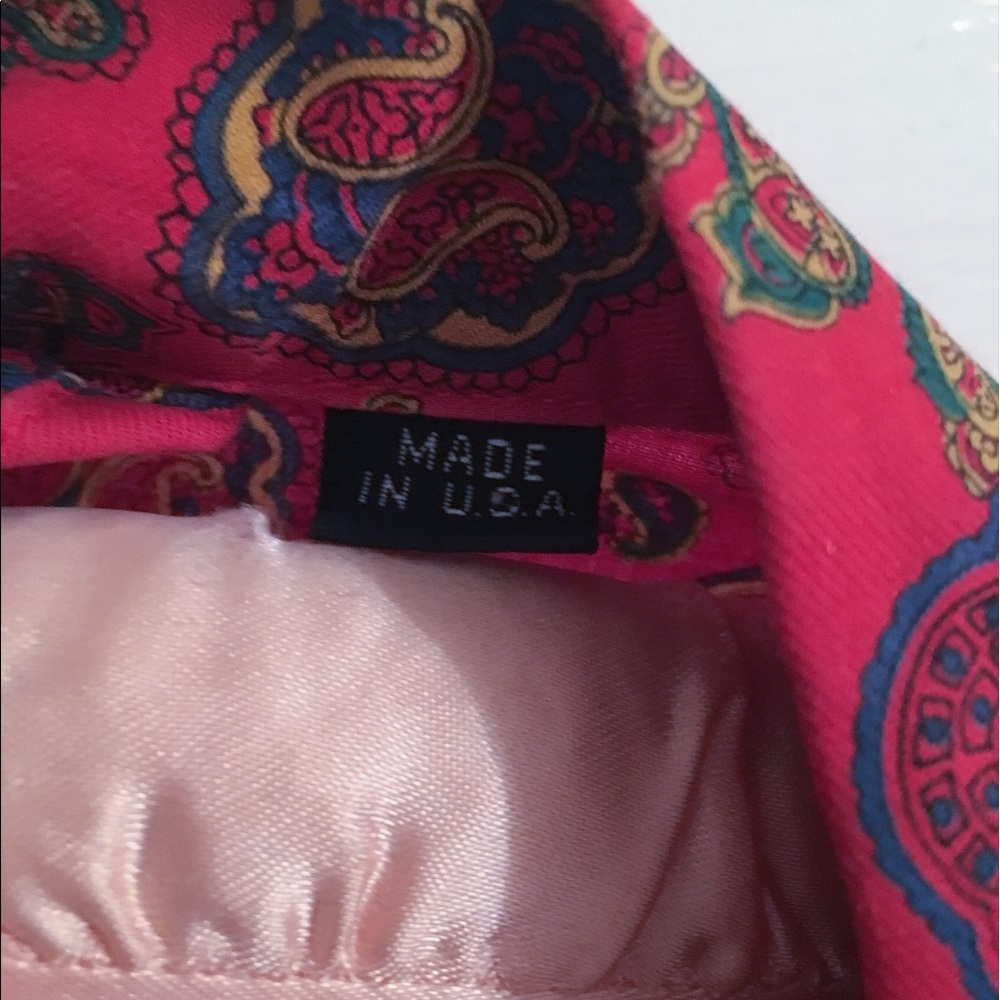 Vintage Robe! Wonderful, Vibrant Pattern M/L - Picture 3 of 3