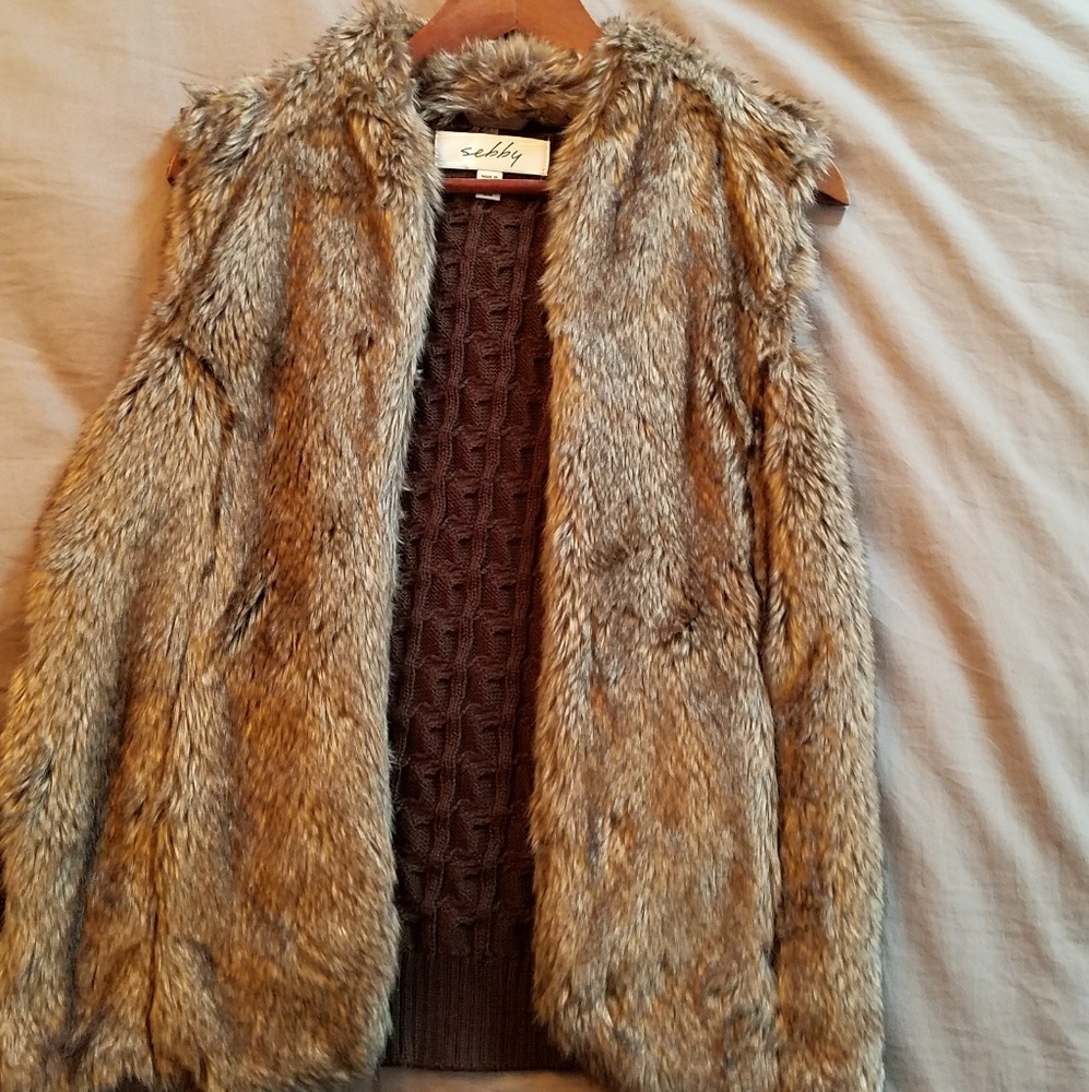 Faux Fur Vest